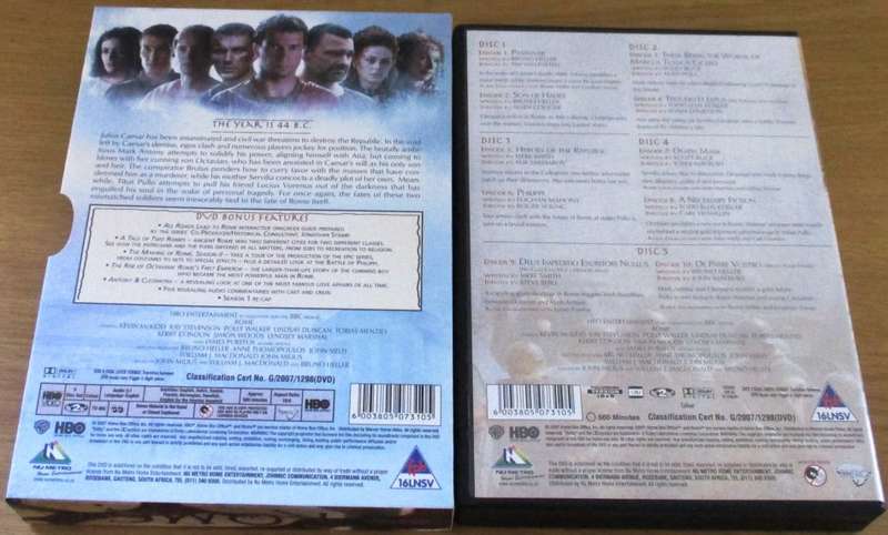 ROME The Complete Season 1 + 2 [DVD BOX 9]
