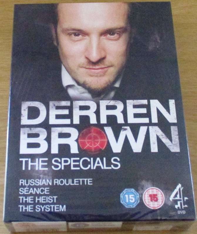DERREN BROWN The Specials Russian Roulette + Seance + The Heist + The System DVD BOX SET [DVD BOX 8]