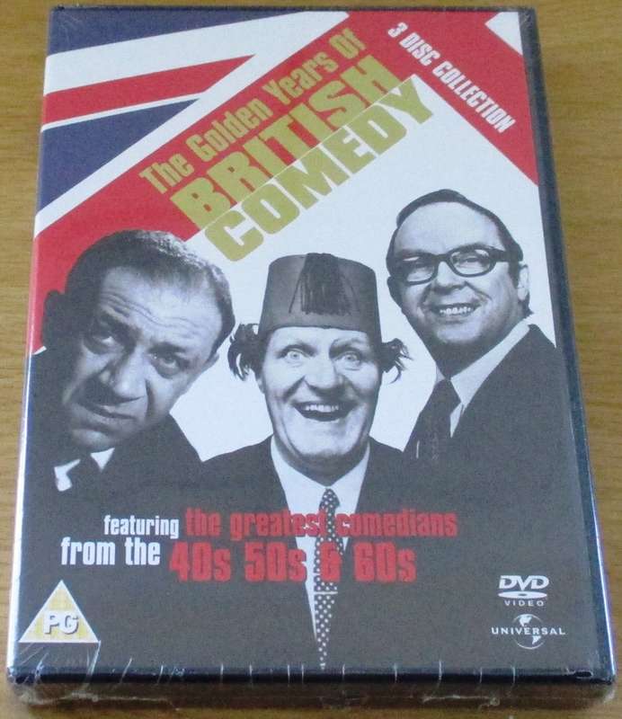 THE GOLDEN YEARS OF BRITISH COMEDY 3xDVD Collection  [DVD BOX 8]