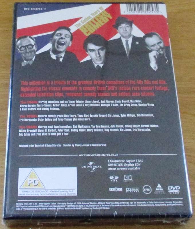 THE GOLDEN YEARS OF BRITISH COMEDY 3xDVD Collection  [DVD BOX 8]