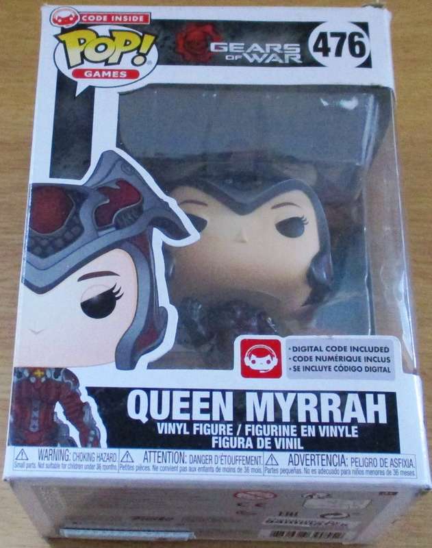 GEARS OF WAR 476 Queen Myrrah POP! Vinyl Figure [FIGURINE SHELF]