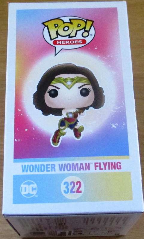 POP HEROES 322 Wonder Woman Flying WW84 POP! Vinyl Figure [FIGURINE SHELF]
