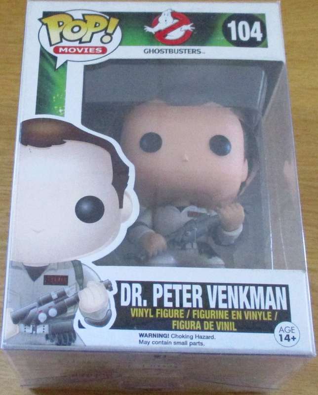 POP MOVIES 104 GHOSTBUSTERS Dr. Peter Venkman POP! Vinyl Figure [FIGURINE SHELF]