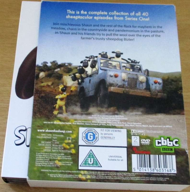 SHAUN THE SHEEP The Complete First Series 5 Disc BOX SET [BOX SET SHELF]