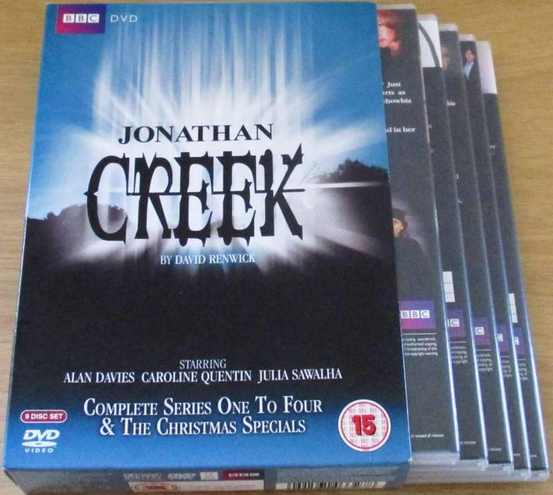 JONATHAN CREEK Complete Series 1-4 + Christmas Specials BOX SET [DVD BOX 3]