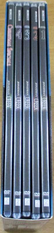JONATHAN CREEK Complete Series 1-4 + Christmas Specials BOX SET [DVD BOX 3]