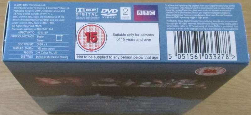 JONATHAN CREEK Complete Series 1-4 + Christmas Specials BOX SET [DVD BOX 3]