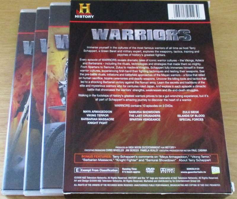 WARRIORS H History 3xDVD BOX SET [DVD BOX 2]