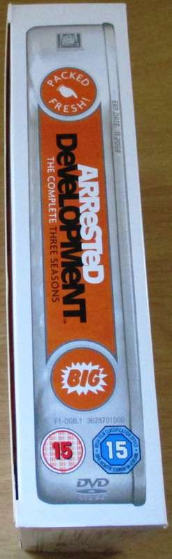 ARRESTED DEVELOPMENT Seasons 1-3 BOX SET 53 episodes [BOX SET SHELF]