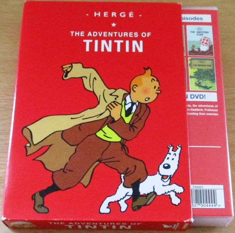 THE ADVENTURES OF TINTIN RED BOX 5xDVD BOX SET [DVD BOX 1]