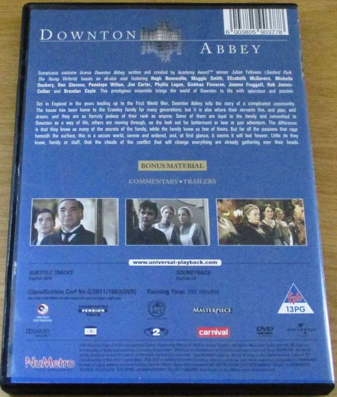 DOWNTON ABBEY Series One  [BBOX 1]