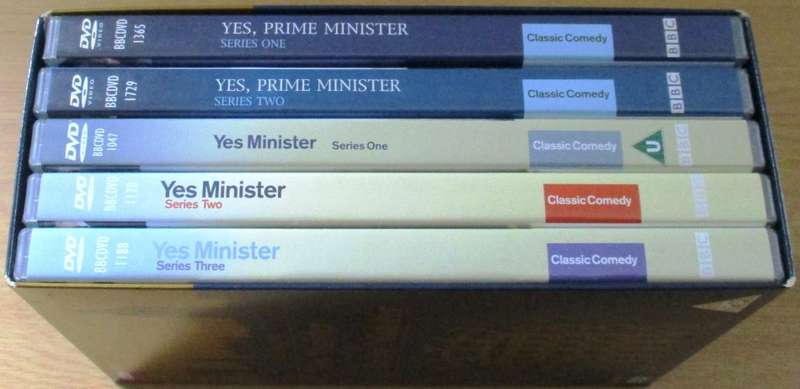 The Complete YES MINISTER & YES PRIME MINISTER BBC BOX SET [BOX SET SHELF]