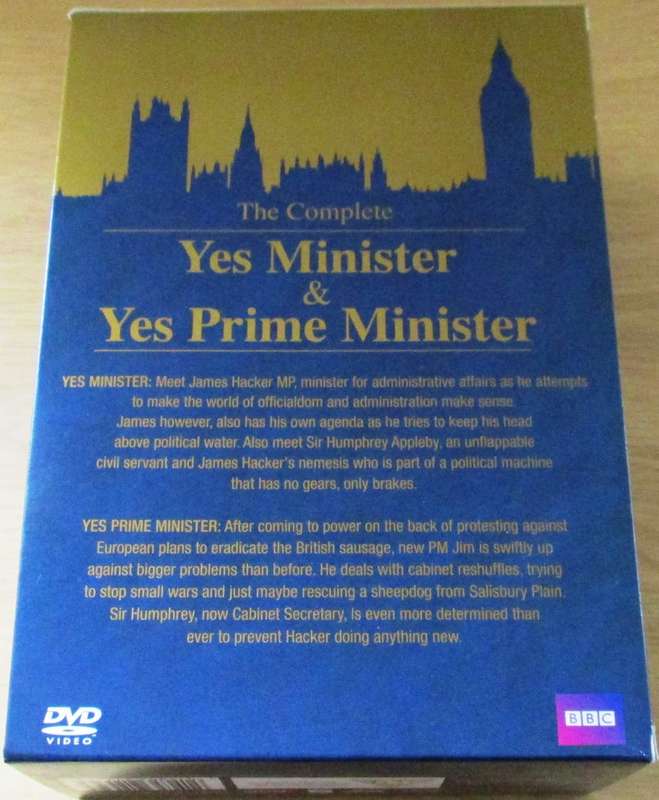 The Complete YES MINISTER & YES PRIME MINISTER BBC BOX SET [BOX SET SHELF]