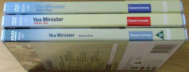 YES MINISTER Series 1 - 3 BBC [SHELF D1]