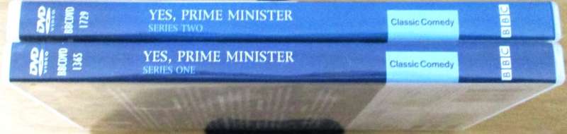 YES PRIME MINISTER Series 1 - 2 BBC [SHELF D1]