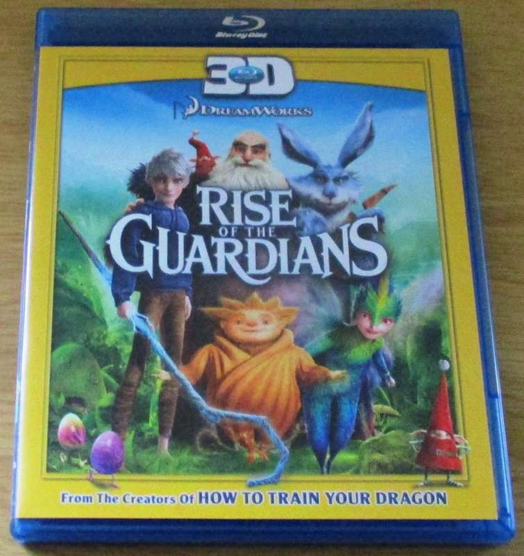 RISE OF THE GUARDIANS Blu Ray 3D  [Blu Ray Shelf]