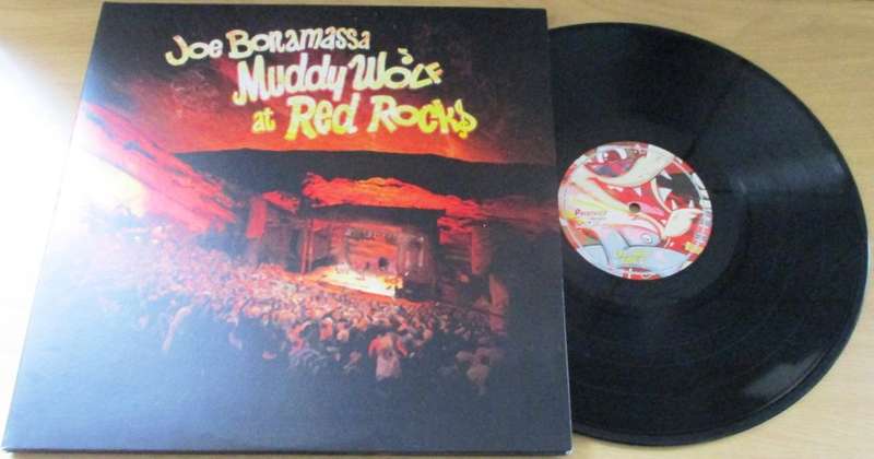 JOE BONAMASSA Muddy Wolf At Red Rocks 3xLP European Pressing VINYL LP RECORD