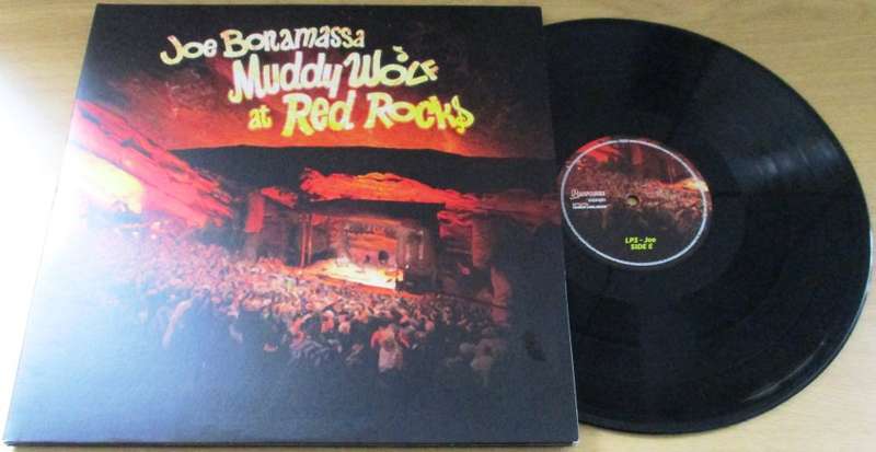 JOE BONAMASSA Muddy Wolf At Red Rocks 3xLP European Pressing VINYL LP RECORD