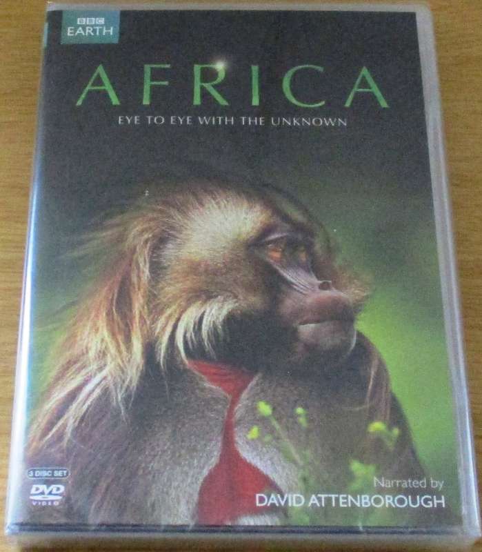 AFRICA Eye to Eye with the Unknown BBC Earth DVD [SHELF D1]
