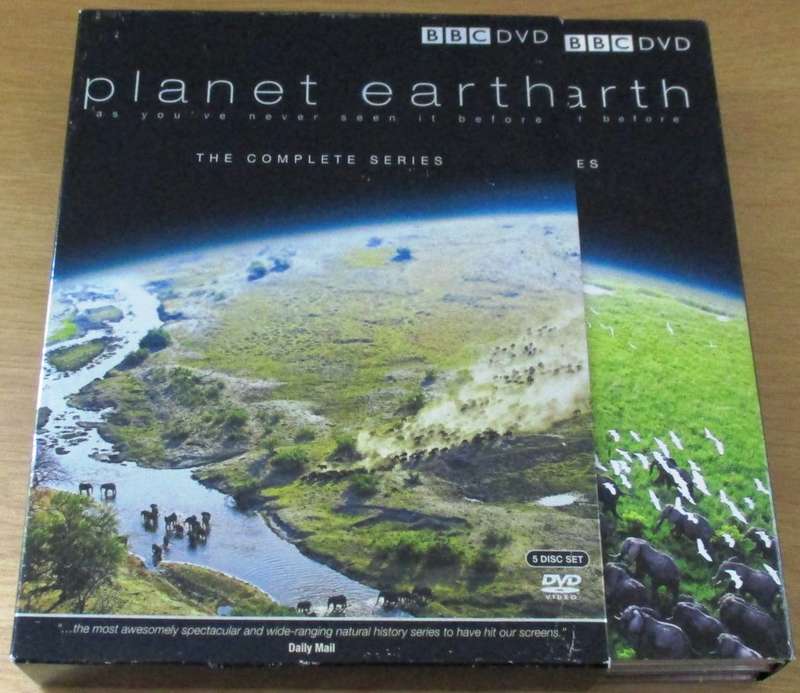 PLANET EARTH The Complete Series 5xDVD BOX SET BBC [SHELF D1]