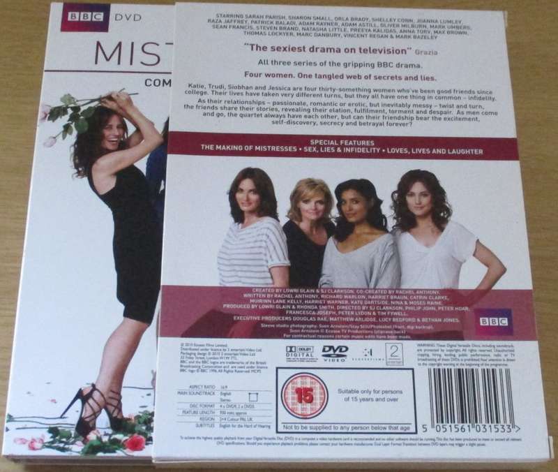 MISTRESSES Complete Series 1-3 DVD BOX SET [BOX SET SHELF]