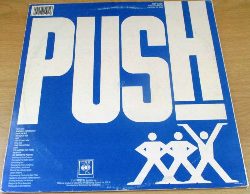 BROS Push South African Pressing [ASF3205] VINYL RECORD
