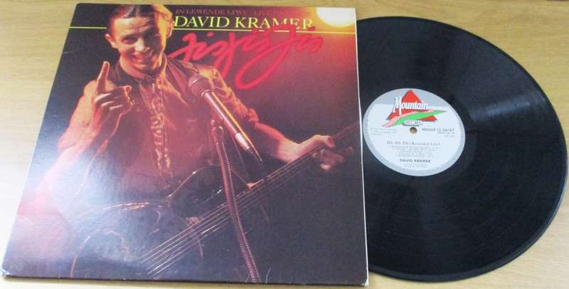 DAVID KRAMER JIs Jis Jis [Live] South African Pressing 2xLP VINYL RECORD