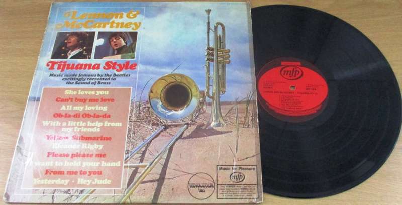 TIJUANA STYLE Lennon and McCartney South African Pressing VINYL RECORD