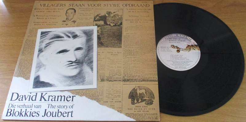 DAVID KRAMER The Story of Blokkies Joubert South African Pressing VINYL RECORD