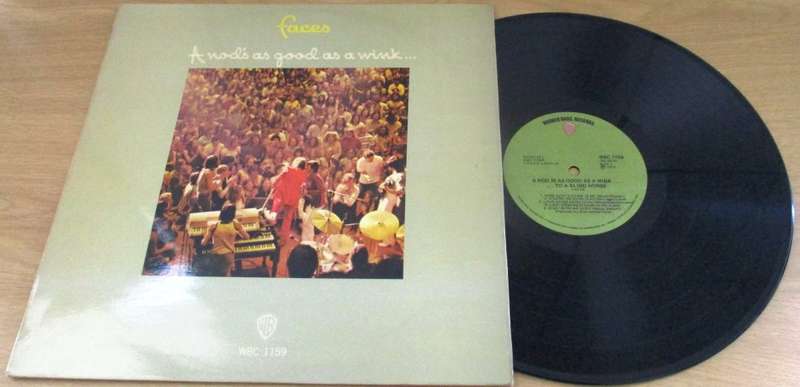 FACES A Nod's as Good as a wink... South African Pressing VINYL LP RECORD