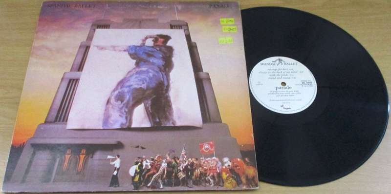 SPANDAU BALLET Parade South African Pressing VINYL LP RECORD