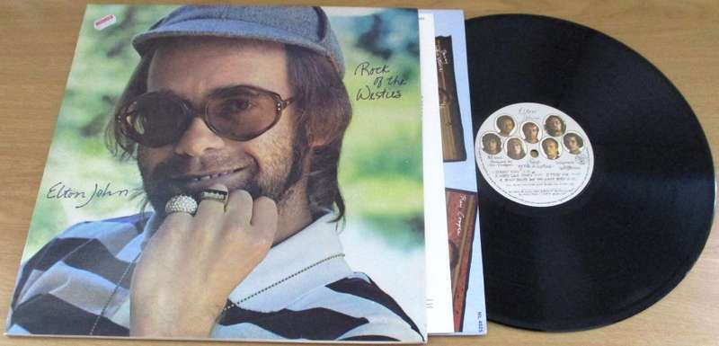 ELTON JOHN Rock of the Westies VINYL LP RECORD