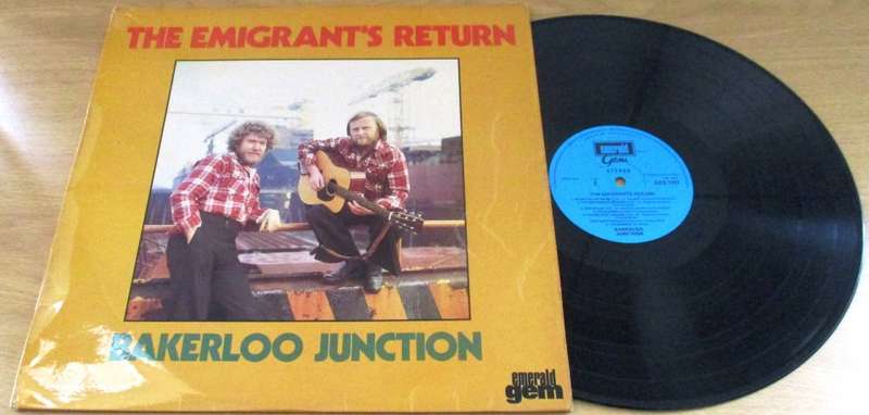 THE EMIGRANTS RETURN Bakerloo Junction VINYL LP RECORD