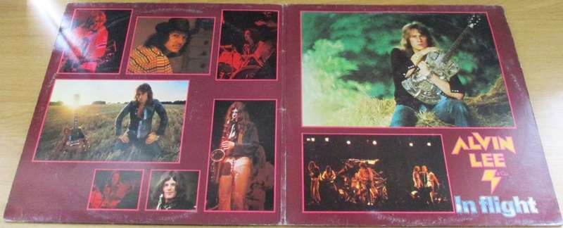 ALVIN LEE In Flight VINYL 2xLP RECORD