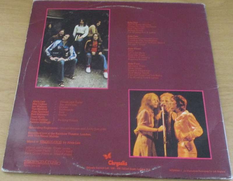 ALVIN LEE In Flight VINYL 2xLP RECORD