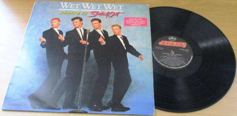 WET WET WET Popped In Souled Out South African Pressing VINYL LP RECORD