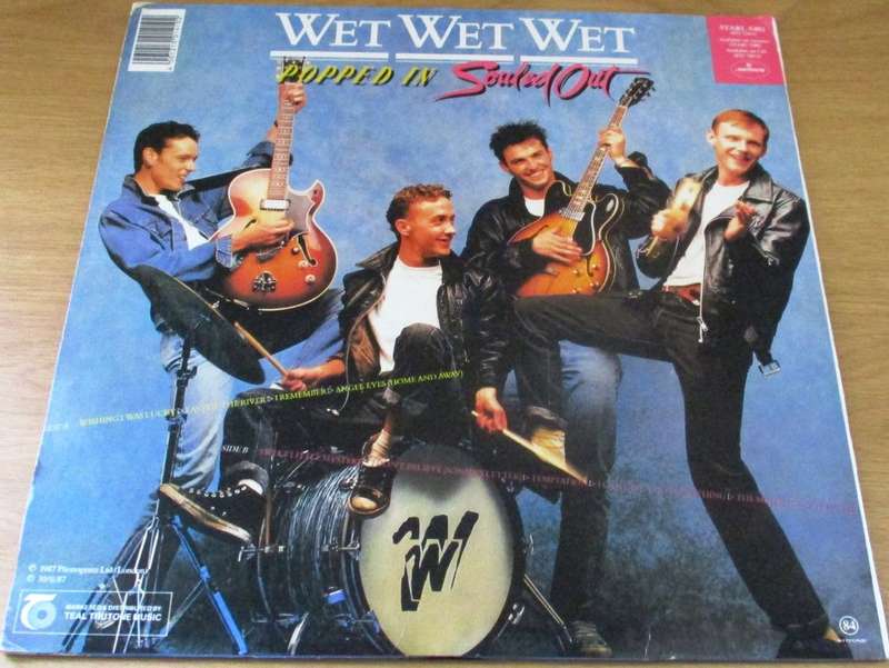 WET WET WET Popped In Souled Out South African Pressing VINYL LP RECORD