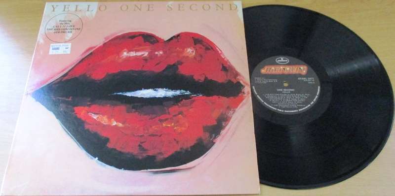 YELLO One Second South African Pressing VINYL LP RECORD