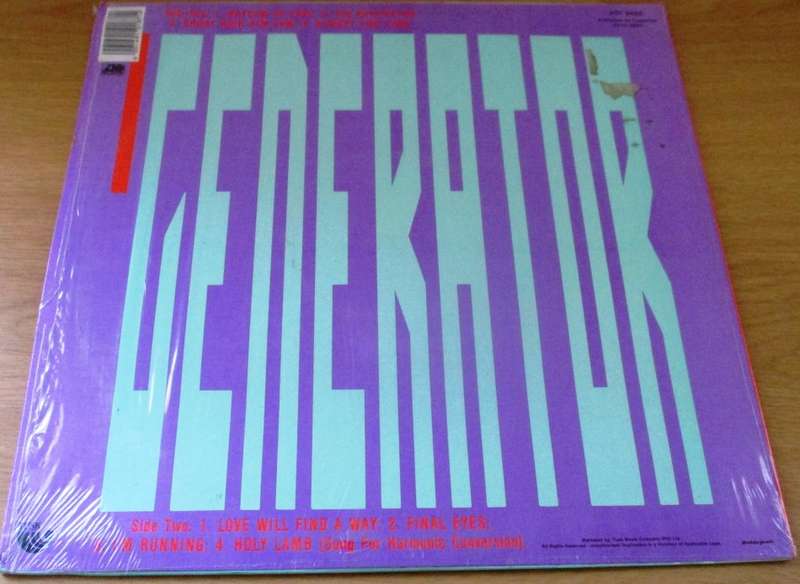 YES Big Generator South African Pressing VINYL LP RECORD