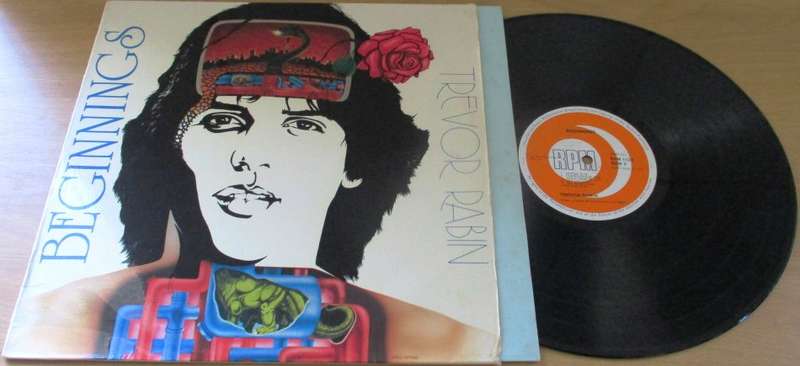 TREVOR RABIN Beginnings South African Pressing VINYL LP RECORD