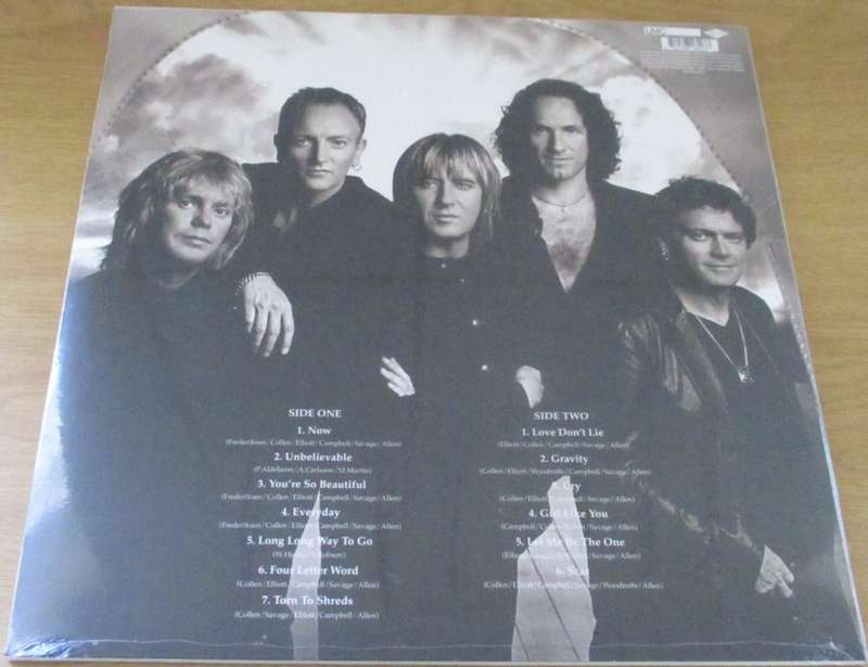 DEF LEPPARD X 2021 European Pressing VINYL RECORD