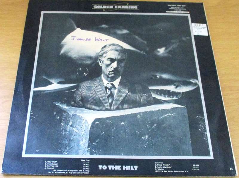GOLDEN EARRING To The Hilt South African Pressing VINYL LP RECORD