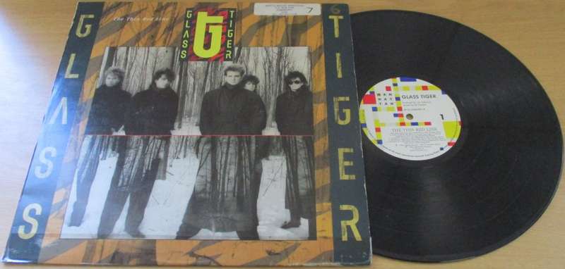 GLASS TIGER Glass Tiger South African Pressing VINYL LP RECORD