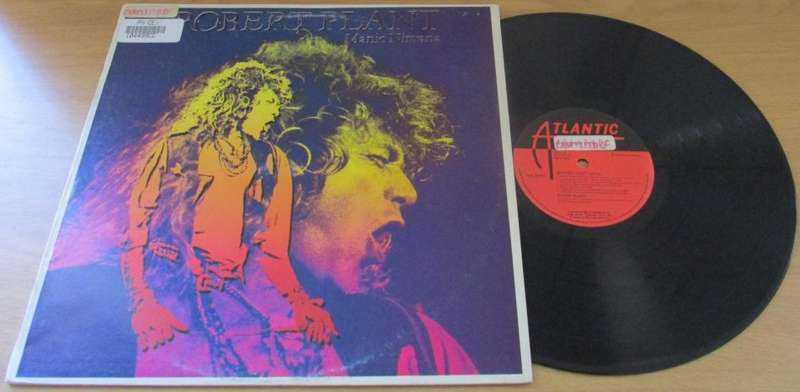 ROBERT PLANT Manic Nirvana South African Pressing VINYL LP RECORD