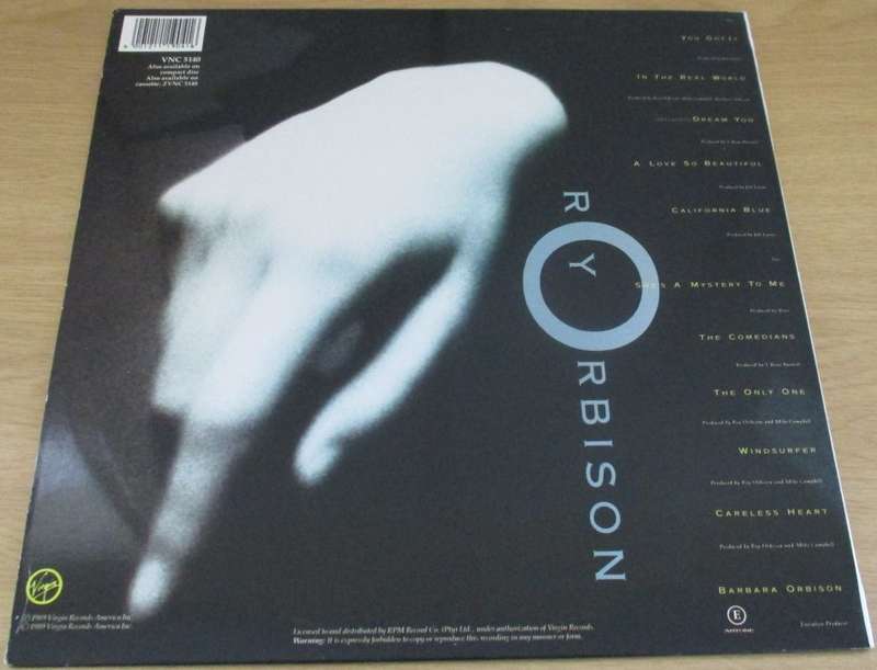 ROY ORBISON Mystery Girl South African Pressing VINYL RECORD