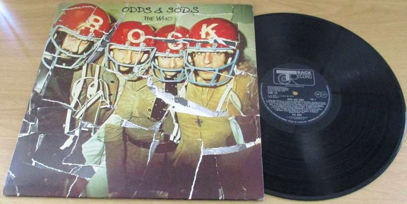 THE WHO Odds and Sods IMPORT LP VINYL RECORD