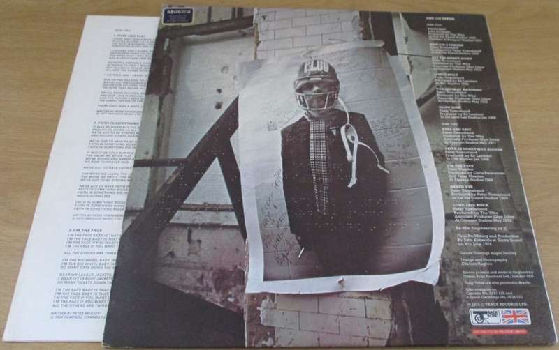 THE WHO Odds and Sods IMPORT LP VINYL RECORD