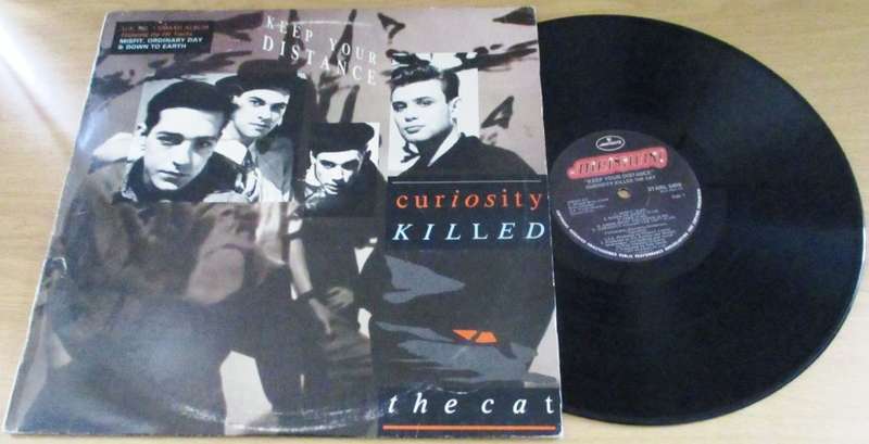 CURIOSITY KILLED THE CAT Keep Your Distance South African Pressing VINYL LP RECORD