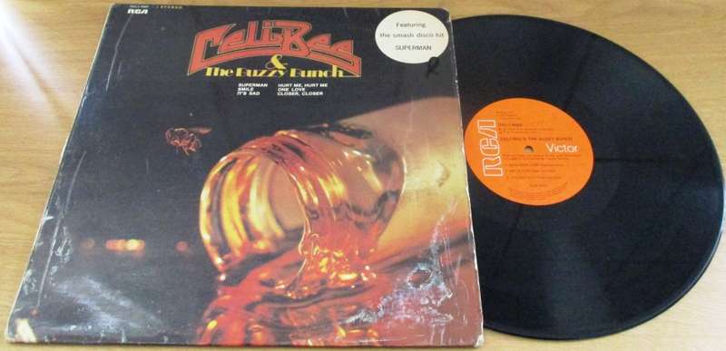 CELI BEE and the BUZZY BUNCH Features Superman VINYL LP RECORD