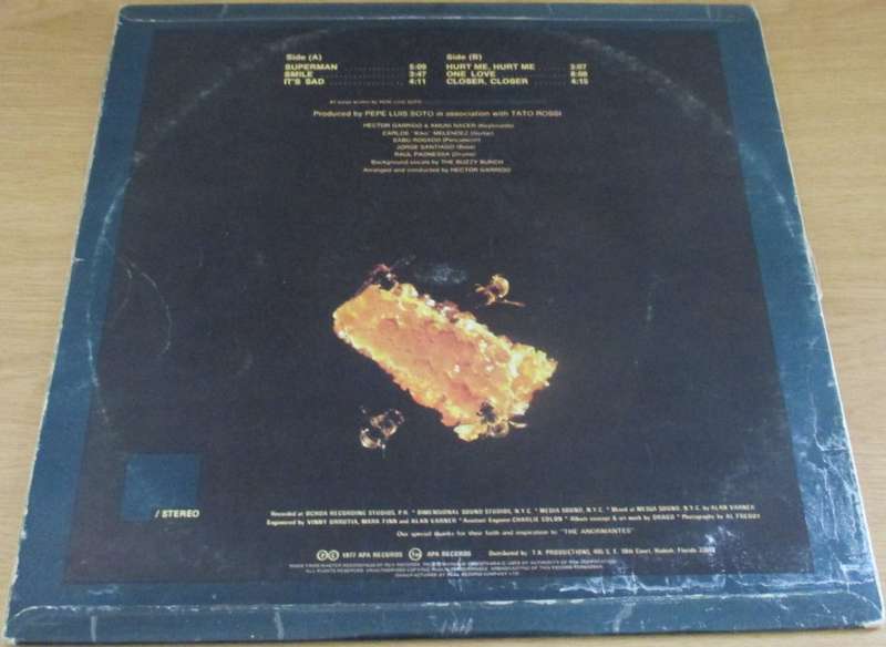 CELI BEE and the BUZZY BUNCH Features Superman VINYL LP RECORD